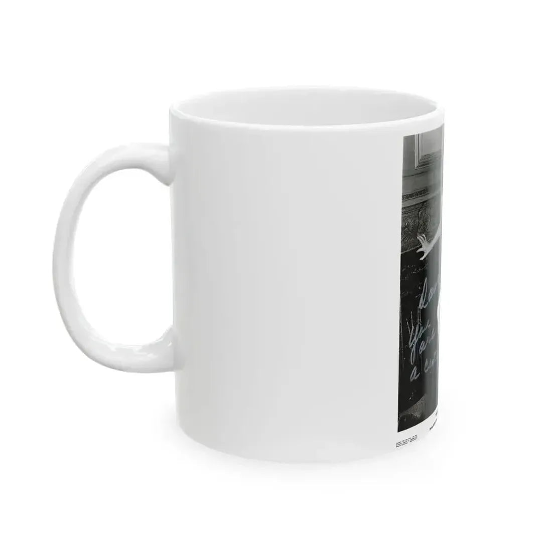 Ann Robinson #01 - 8x10 HQ B&W Glamour Cheesecake Damn Citizen '58 Promo Photo (Vintage Female Icon) White Coffee Mug - Go Mug Yourself