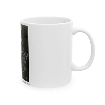 Ann Robinson #01 - 8x10 HQ B&W Glamour Cheesecake Damn Citizen '58 Promo Photo (Vintage Female Icon) White Coffee Mug - Go Mug Yourself