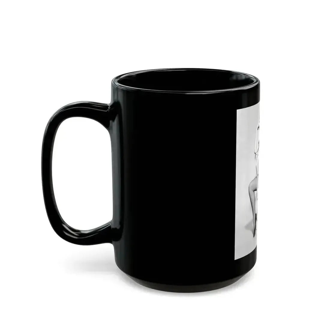 Ann Robinson #07 (Vintage Female Icon) Black Coffee Mug - Go Mug Yourself