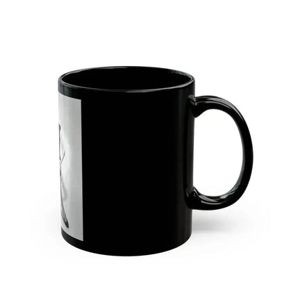Ann Robinson #07 (Vintage Female Icon) Black Coffee Mug - Go Mug Yourself