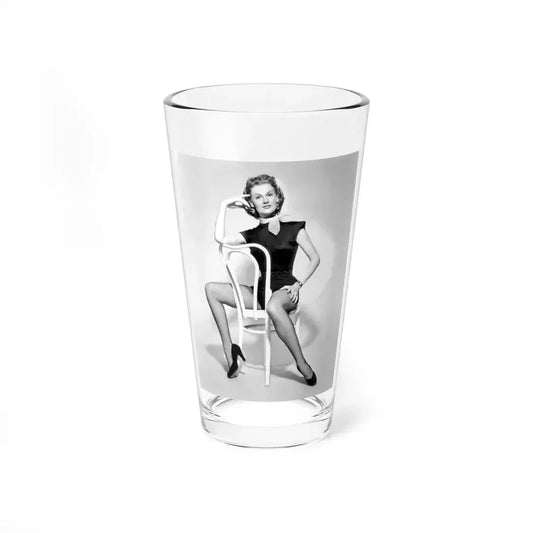 Ann Robinson #07 (Vintage Female Icon) Pint Glass 16oz 16oz - Go Mug Yourself
