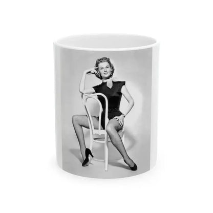 Ann Robinson #07 (Vintage Female Icon) White Coffee Mug 11oz - Go Mug Yourself