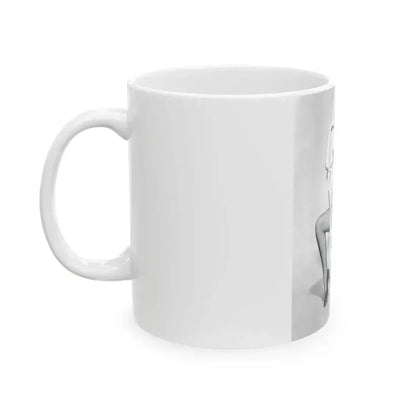 Ann Robinson #07 (Vintage Female Icon) White Coffee Mug - Go Mug Yourself