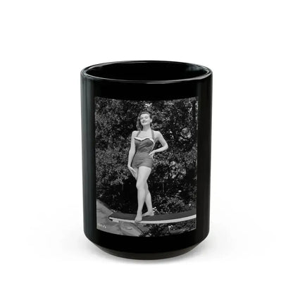 Ann Robinson #08 (Vintage Female Icon) Black Coffee Mug 15oz - Go Mug Yourself