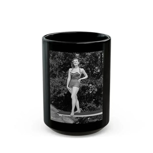 Ann Robinson #08 (Vintage Female Icon) Black Coffee Mug 15oz - Go Mug Yourself