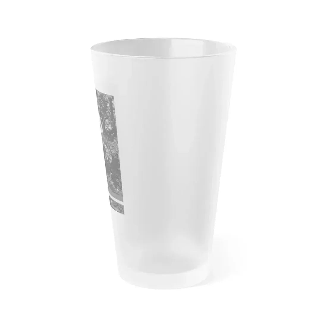 Ann Robinson #08 (Vintage Female Icon) Frosted Pint Glass 16oz - Go Mug Yourself