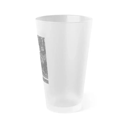 Ann Robinson #08 (Vintage Female Icon) Frosted Pint Glass 16oz - Go Mug Yourself