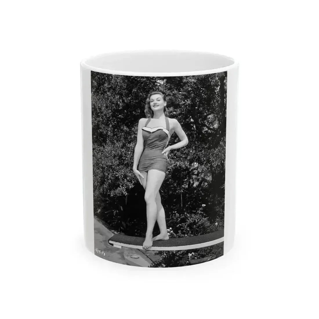 Ann Robinson #08 (Vintage Female Icon) White Coffee Mug 11oz - Go Mug Yourself
