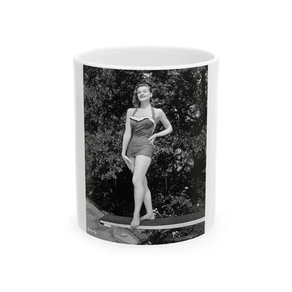 Ann Robinson #08 (Vintage Female Icon) White Coffee Mug 11oz - Go Mug Yourself