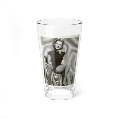 Ann Robinson #09 (Vintage Female Icon) Pint Glass 16oz 16oz - Go Mug Yourself