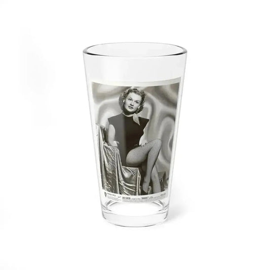 Ann Robinson #09 (Vintage Female Icon) Pint Glass 16oz 16oz - Go Mug Yourself