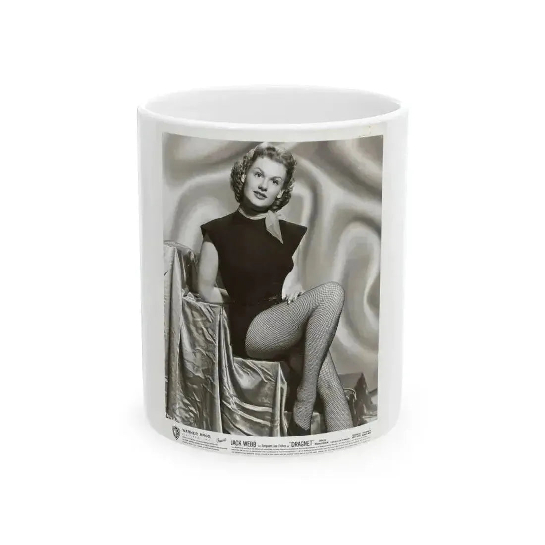 Ann Robinson #09 (Vintage Female Icon) White Coffee Mug 11oz - Go Mug Yourself
