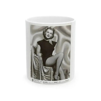 Ann Robinson #09 (Vintage Female Icon) White Coffee Mug 11oz - Go Mug Yourself