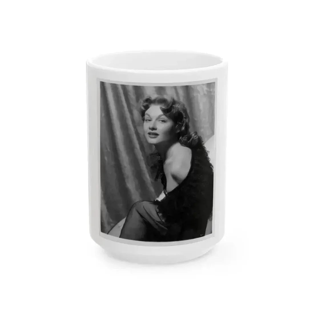 Ann Robinson #10 (Vintage Female Icon) White Coffee Mug 15oz - Go Mug Yourself