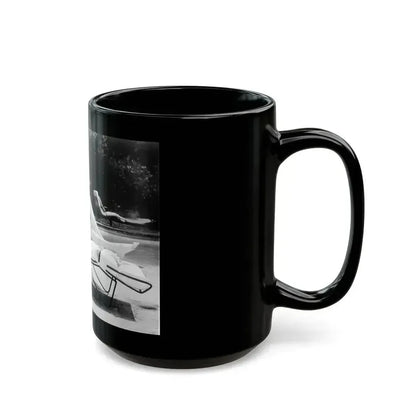 Ann Robinson #13 (Vintage Female Icon) Black Coffee Mug - Go Mug Yourself