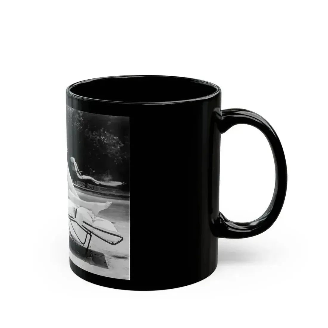 Ann Robinson #13 (Vintage Female Icon) Black Coffee Mug - Go Mug Yourself