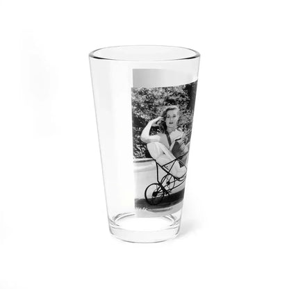 Ann Robinson #13 (Vintage Female Icon) Pint Glass 16oz - Go Mug Yourself