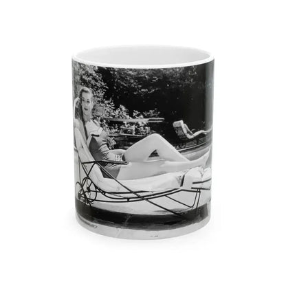 Ann Robinson #13 (Vintage Female Icon) White Coffee Mug 11oz - Go Mug Yourself