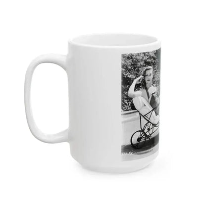 Ann Robinson #13 (Vintage Female Icon) White Coffee Mug - Go Mug Yourself