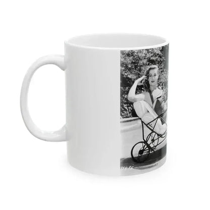 Ann Robinson #13 (Vintage Female Icon) White Coffee Mug - Go Mug Yourself