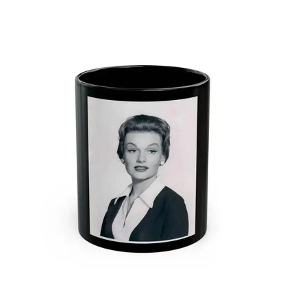 Ann Robinson #14 (Vintage Female Icon) Black Coffee Mug 11oz - Go Mug Yourself