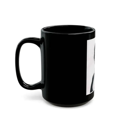 Ann Robinson #14 (Vintage Female Icon) Black Coffee Mug - Go Mug Yourself