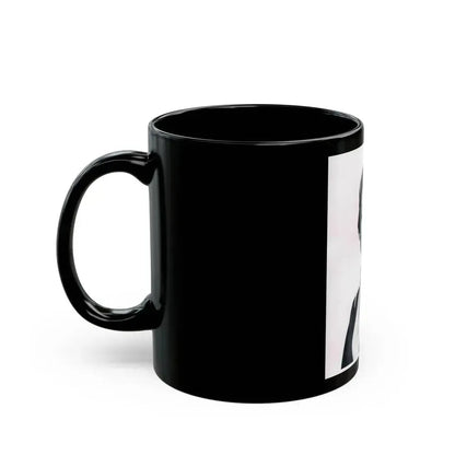 Ann Robinson #14 (Vintage Female Icon) Black Coffee Mug - Go Mug Yourself