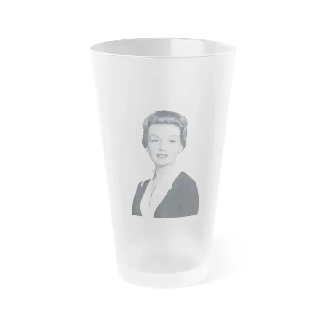 Ann Robinson #14 (Vintage Female Icon) Frosted Pint Glass 16oz 16oz Frosted - Go Mug Yourself