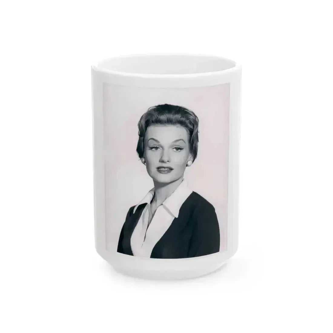 Ann Robinson #14 (Vintage Female Icon) White Coffee Mug 15oz - Go Mug Yourself