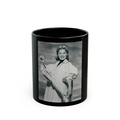 Ann Robinson #15 (Vintage Female Icon) Black Coffee Mug 11oz - Go Mug Yourself
