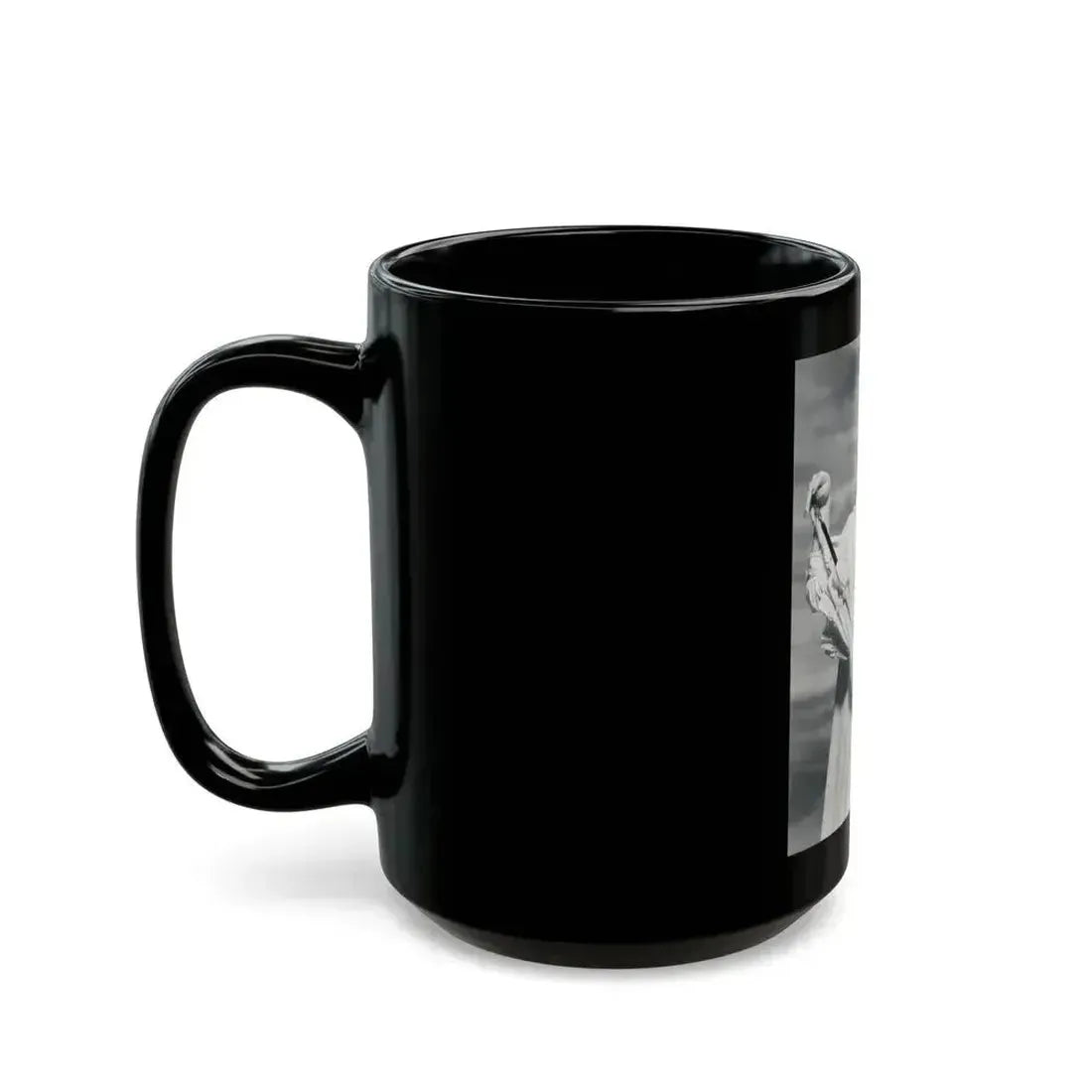 Ann Robinson #15 (Vintage Female Icon) Black Coffee Mug - Go Mug Yourself