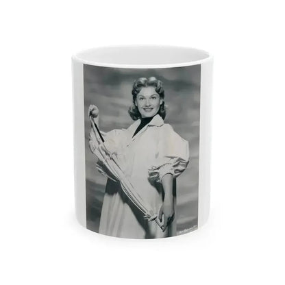 Ann Robinson #15 (Vintage Female Icon) White Coffee Mug 11oz - Go Mug Yourself