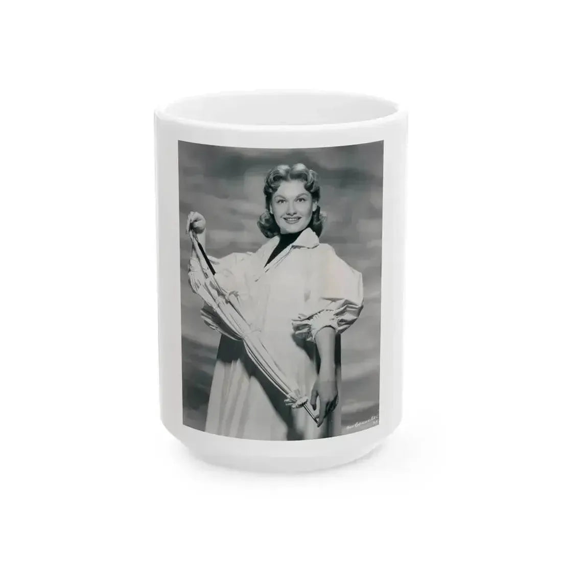 Ann Robinson #15 (Vintage Female Icon) White Coffee Mug 15oz - Go Mug Yourself