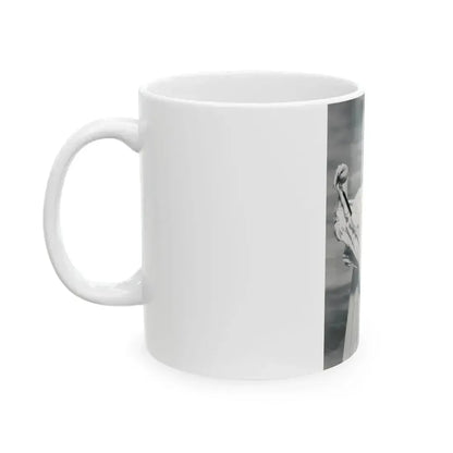 Ann Robinson #15 (Vintage Female Icon) White Coffee Mug - Go Mug Yourself