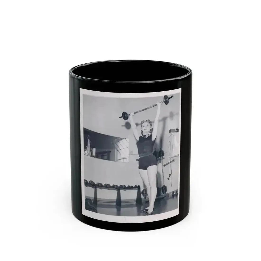 Ann Robinson #16 (Vintage Female Icon) Black Coffee Mug 11oz - Go Mug Yourself
