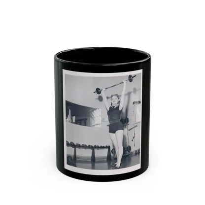 Ann Robinson #16 (Vintage Female Icon) Black Coffee Mug 11oz - Go Mug Yourself