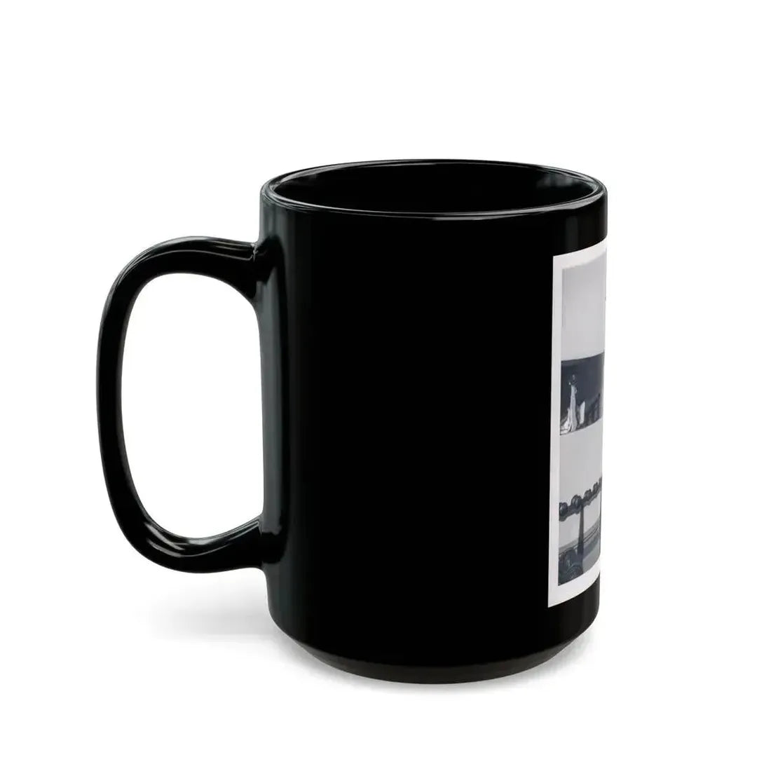 Ann Robinson #16 (Vintage Female Icon) Black Coffee Mug - Go Mug Yourself