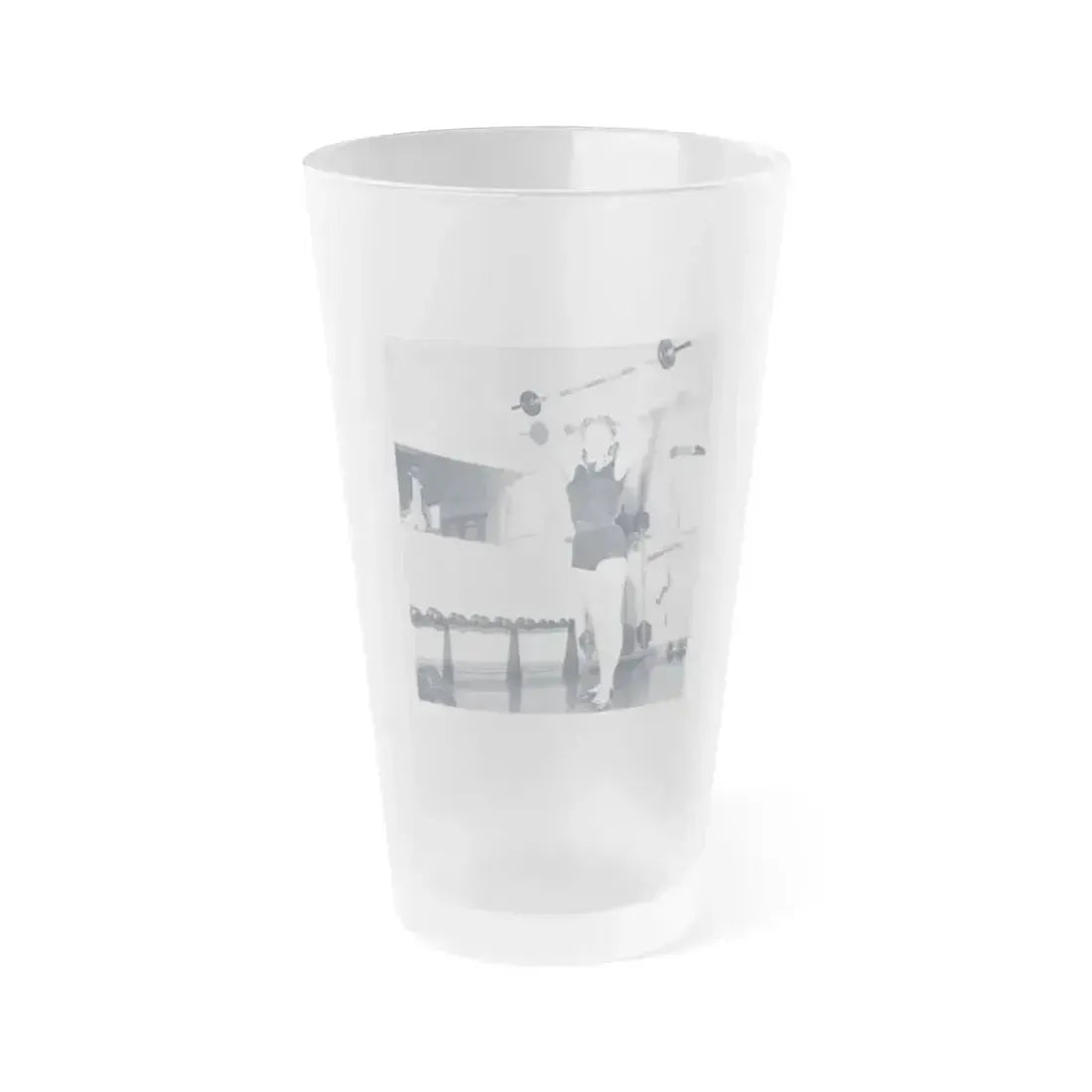 Ann Robinson #16 (Vintage Female Icon) Frosted Pint Glass 16oz 16oz Frosted - Go Mug Yourself