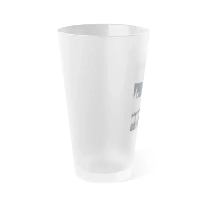 Ann Robinson #16 (Vintage Female Icon) Frosted Pint Glass 16oz - Go Mug Yourself