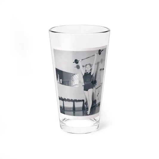 Ann Robinson #16 (Vintage Female Icon) Pint Glass 16oz 16oz - Go Mug Yourself