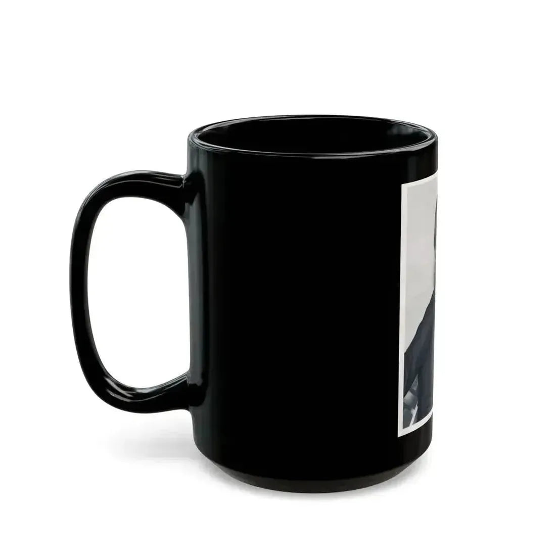 Ann Robinson #17 (Vintage Female Icon) Black Coffee Mug - Go Mug Yourself
