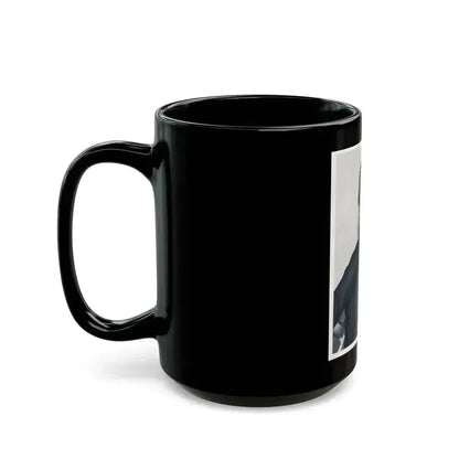 Ann Robinson #17 (Vintage Female Icon) Black Coffee Mug - Go Mug Yourself