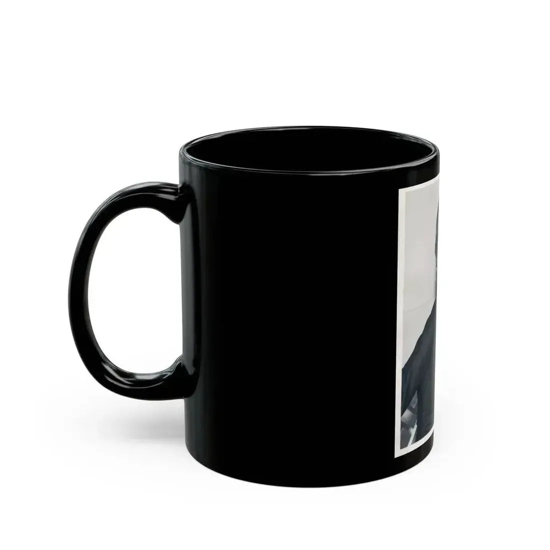 Ann Robinson #17 (Vintage Female Icon) Black Coffee Mug - Go Mug Yourself