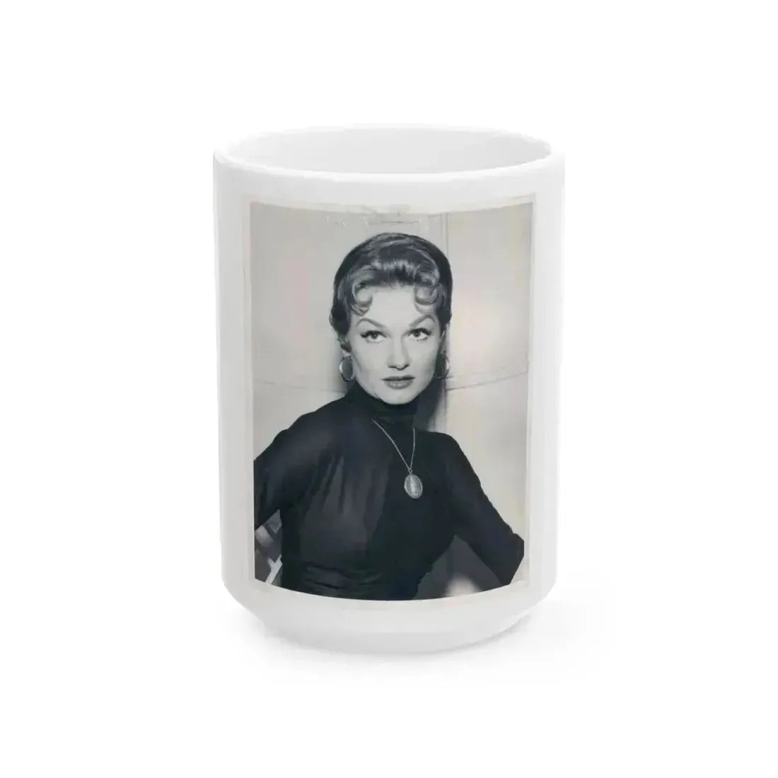 Ann Robinson #17 (Vintage Female Icon) White Coffee Mug 15oz - Go Mug Yourself