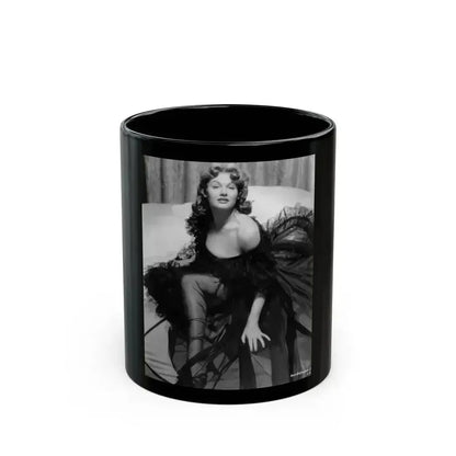 Ann Robinson #20 (Vintage Female Icon) Black Coffee Mug 11oz - Go Mug Yourself
