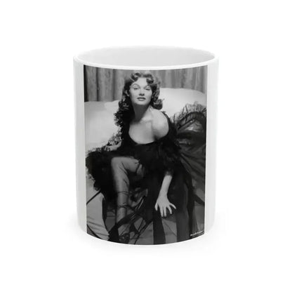 Ann Robinson #20 (Vintage Female Icon) White Coffee Mug 11oz - Go Mug Yourself