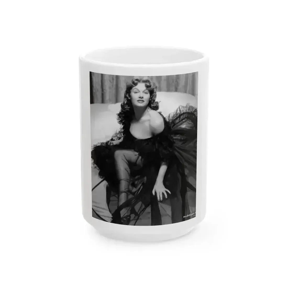 Ann Robinson #20 (Vintage Female Icon) White Coffee Mug 15oz - Go Mug Yourself