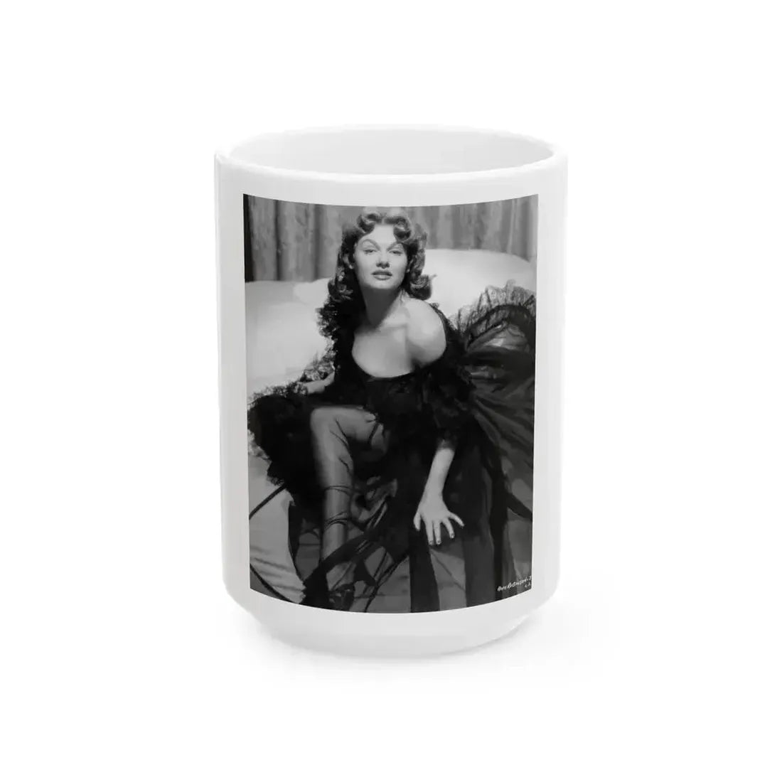 Ann Robinson #20 (Vintage Female Icon) White Coffee Mug 15oz - Go Mug Yourself