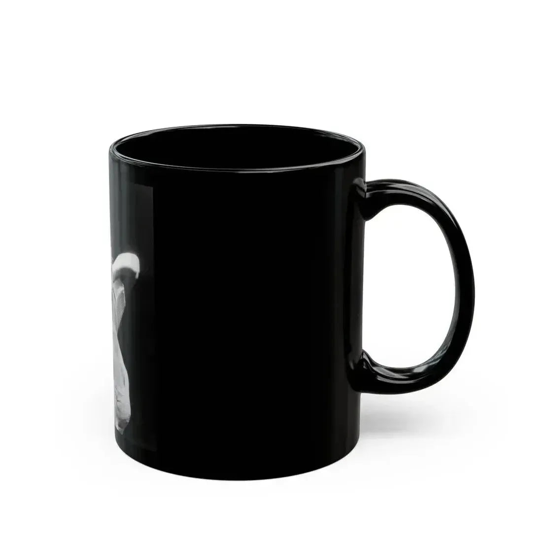 Ann Robinson #24 (Vintage Female Icon) Black Coffee Mug - Go Mug Yourself