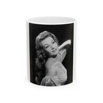 Ann Robinson #24 (Vintage Female Icon) White Coffee Mug 11oz - Go Mug Yourself